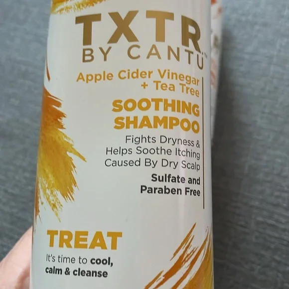 TXTR by CANTU Apple Cider Tea Tree Soothing Shampoo & Cleansing Shampoo - Picture 4 of 12